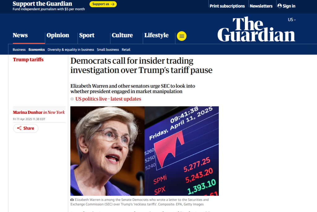 Europe Has Pronounced Trump & Everyone Guilty Of Insider Trading With No Evidence Like Romania