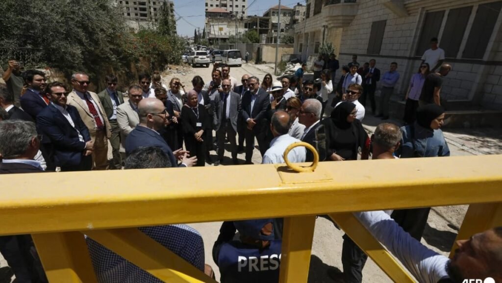 Israeli troops open fire during diplomats’ tour in West Bank