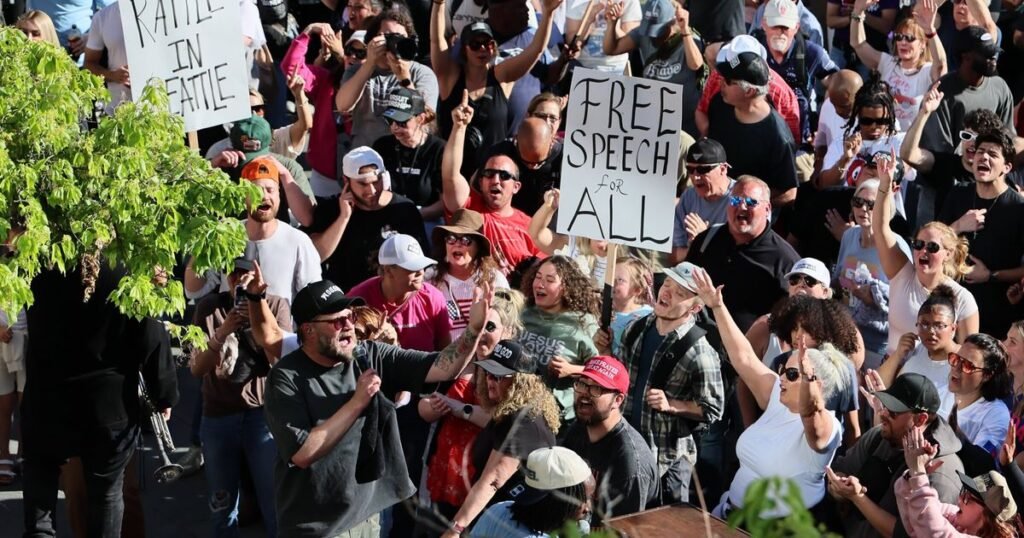 Free speech must come first even as tensions flare in Seattle