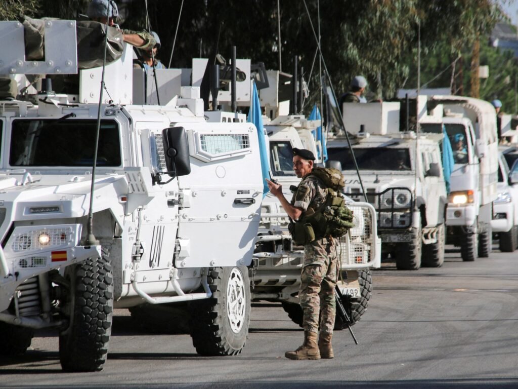 Israeli army fire hits UN south Lebanon base for first time since ceasefire | Israel attacks Lebanon News