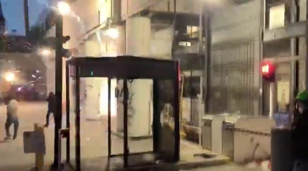 Anti-ICE Rioters Launch Explosives at Federal Building in Downtown Los Angeles (VIDEO) | The Gateway Pundit