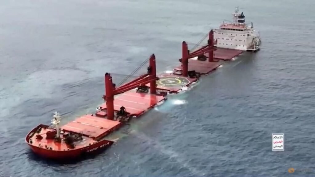 Rescued crew of Greek ship sank by Houthis taken to Saudi Arabia