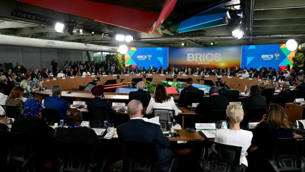 China says BRICS not seeking ‘confrontation’ after Trump tariff threat