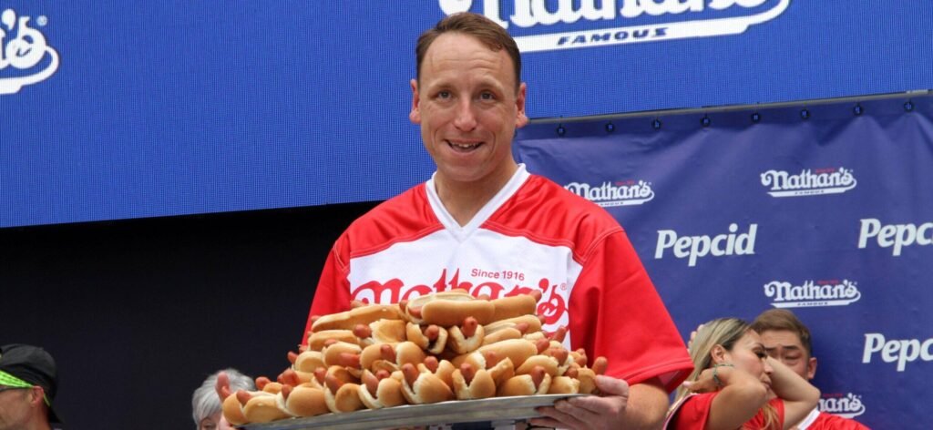 Joey Chestnut’s Odds To Win In 2025 Hot Dog Showdown Revealed