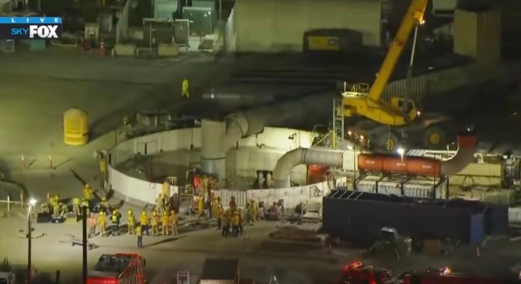 At Least 15 People Trapped After Tunnel Collapse in Los Angeles | The Gateway Pundit