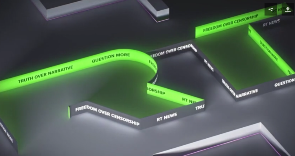 Armstrong on Russian TV