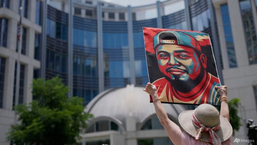 Kilmar Abrego Garcia freed from jail so he can rejoin family in Maryland to await trial