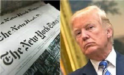 JUST IN: President Trump Files $15 Billion Defamation and Libel Lawsuit Against The New York Times | The Gateway Pundit