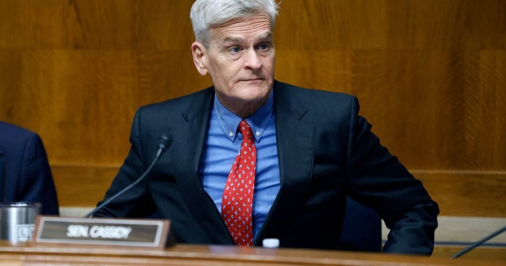Sen. Cassidy, whose vote got RFK Jr. his job, finally starts to make amends