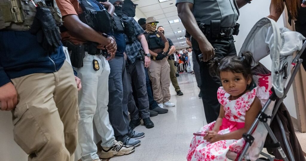 After indiscriminate immigration crackdown, Latinos rethink support for Trump