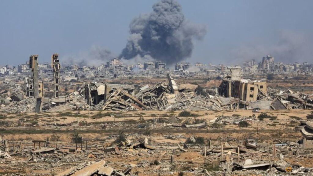 Trump asks Israel to stop bombing Gaza, saying Hamas is ready for peace