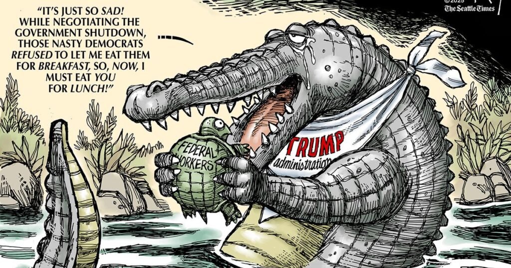 In shutdown, no mercy for federal workers