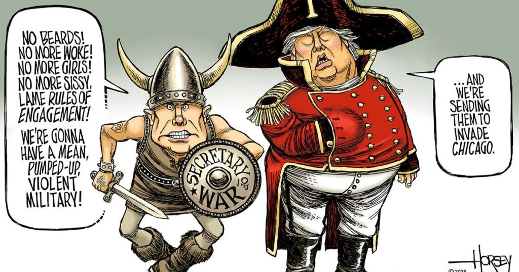 Trump, Hegseth military grandstanding an embarrassment