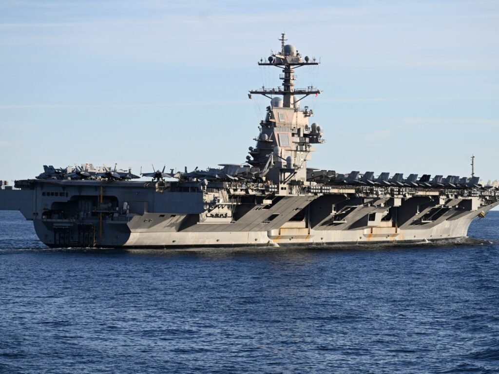 US deploys aircraft carrier amid hardening stance towards Venezuela | Donald Trump News