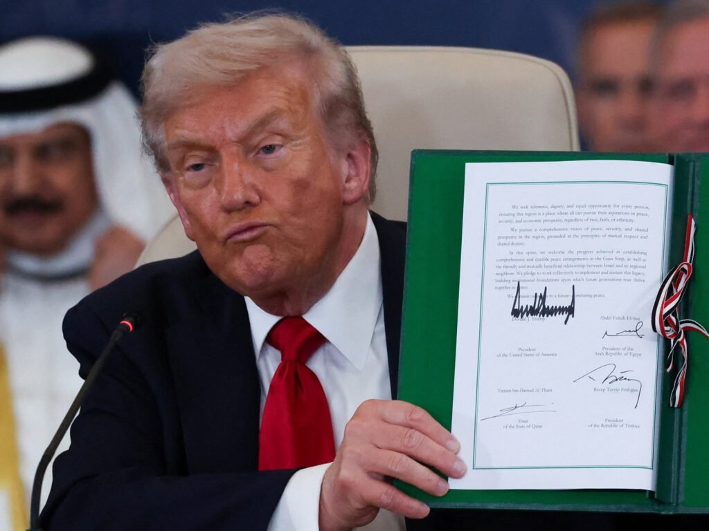 Trump threatens ‘to go in and kill’ Hamas in Gaza over internal clashes | Donald Trump News