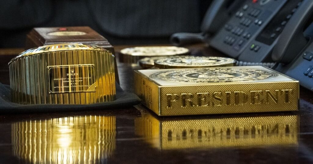 The White House Gold Rush is on