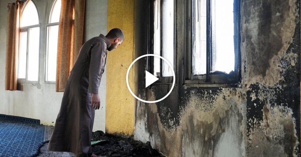 Settlers Torch West Bank Mosque