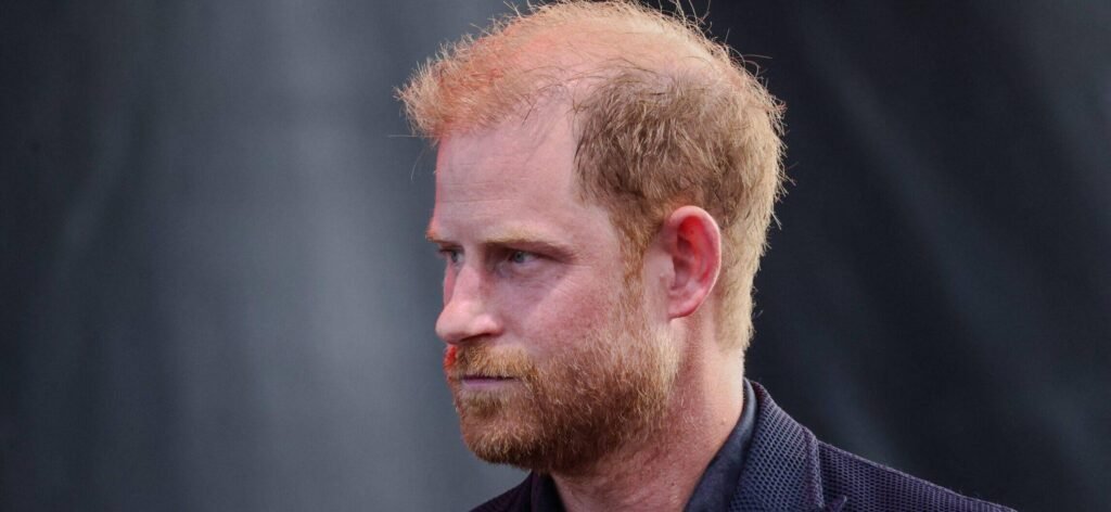 Prince Harry ‘Looks Fed Up’ As He And Meghan Attend Kris Jenner’s Party