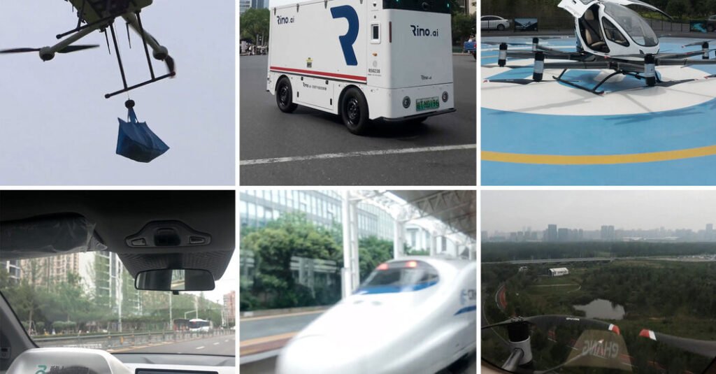 China’s Clean Energy Push is Powering Flying Taxis, Food Delivery Drones and Bullet Trains