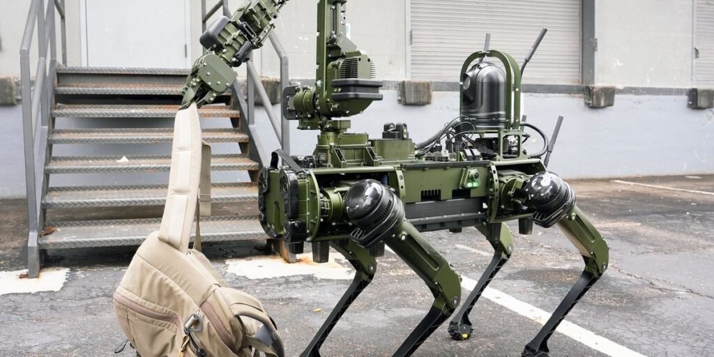 Ghost Robotics Adds Arm to Vision 60 Quadruped