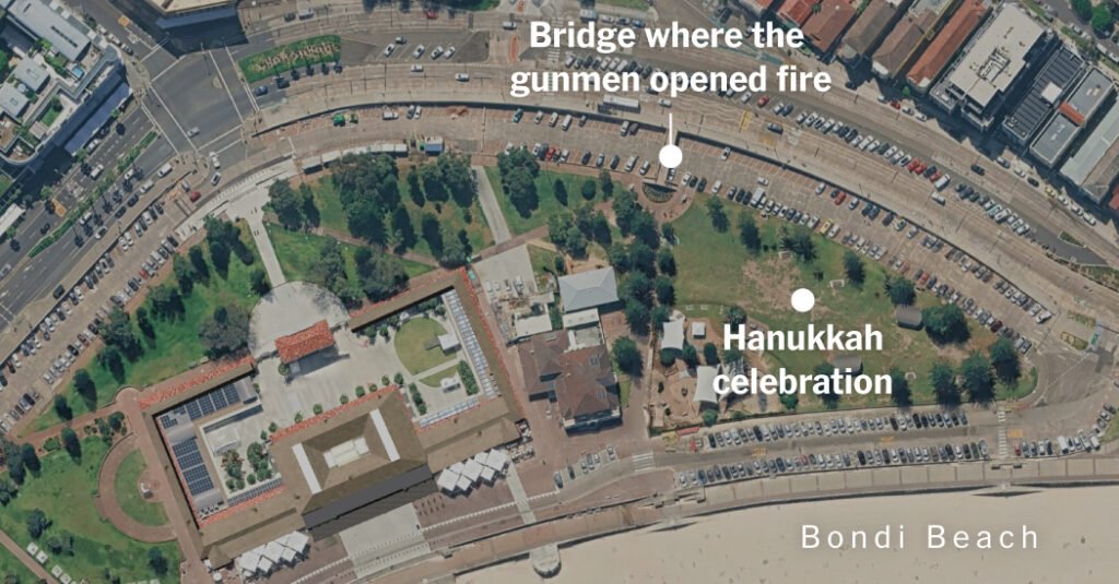 Inside the Bondi Beach Attack at a Hanukkah Event in Australia: Maps and Videos