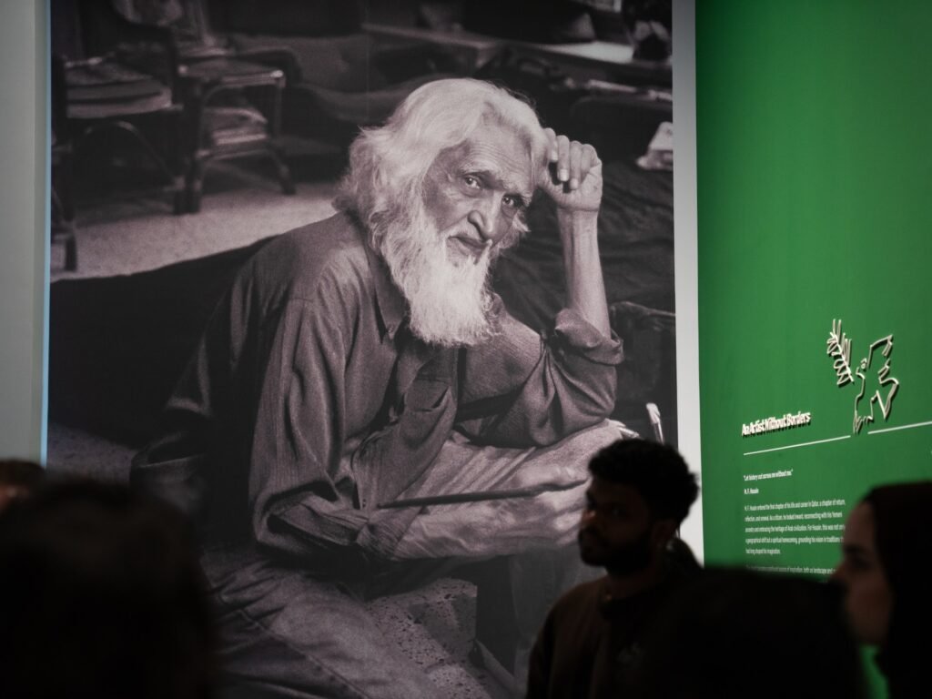 MF Husain was forced into exile; now his work finds permanent home in Qatar | Arts and Culture