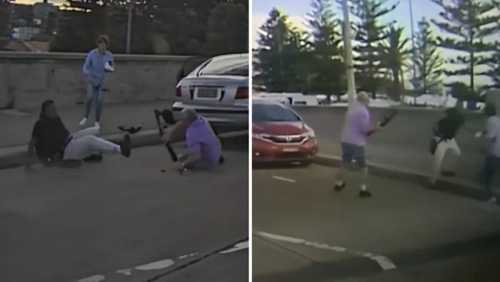 Bondi shooting: New footage shows couple confronting gunman