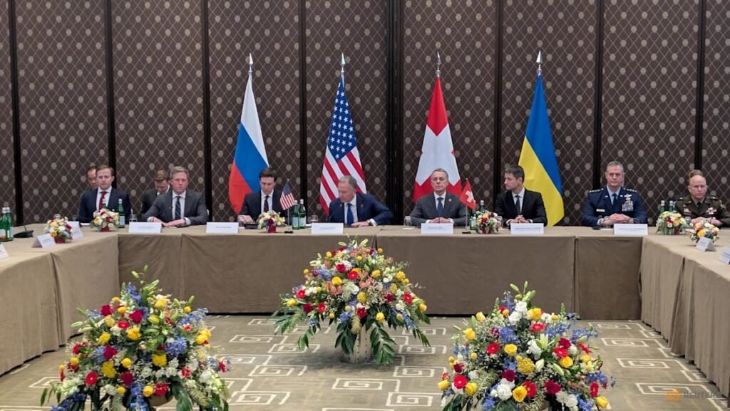 Ukraine war talks end in Geneva, neither side signals progress