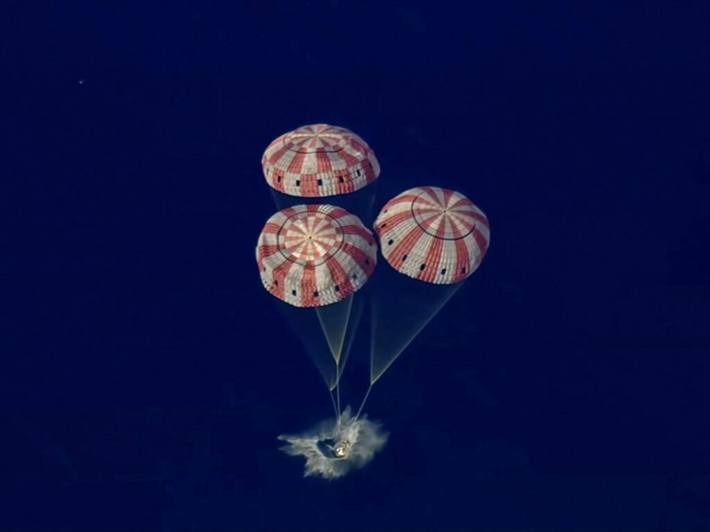 Artemis II splashdown: Astronauts return to Earth after lunar mission | Science and Technology News