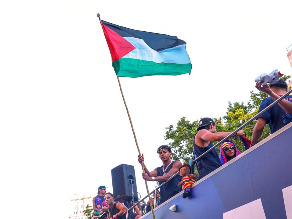 Lamine Yamal’s Palestine flag wave hailed by fans, activists and athletes | Football News