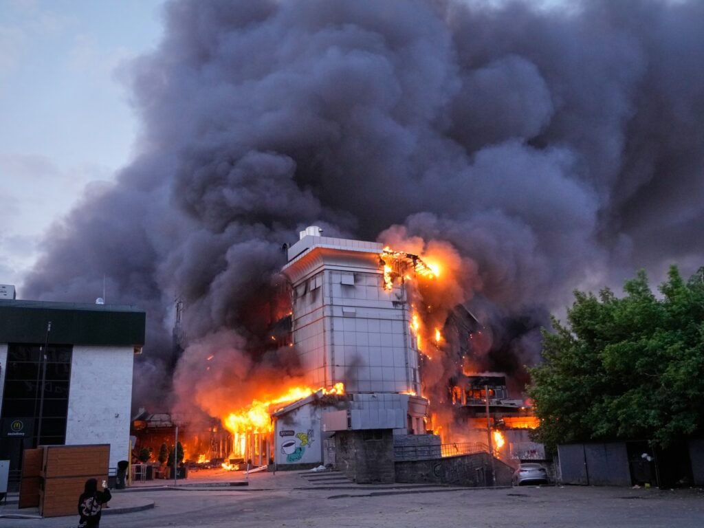 Russian attacks on Ukraine’s Kyiv kill at least four people | Russia-Ukraine war News