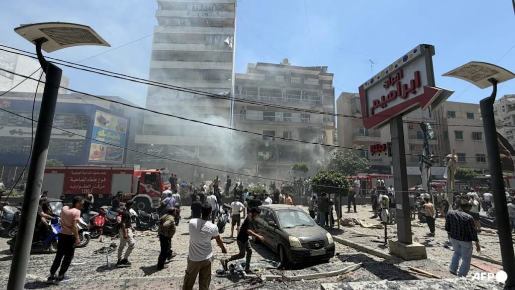 Israel says struck Hezbollah targets in Beirut’s southern suburbs