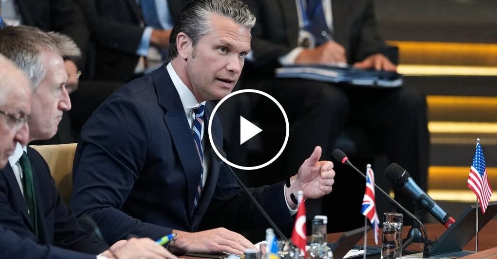 Pete Hegseth Scolds NATO Allies