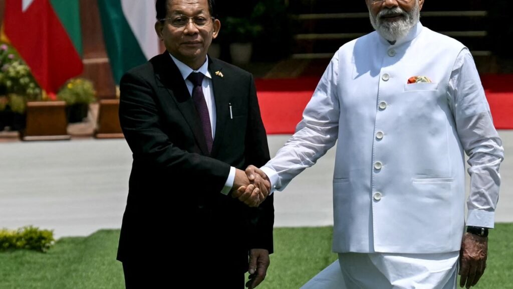 Indian PM Modi meets Myanmar military gov’t leader in New Delhi | Narendra Modi News