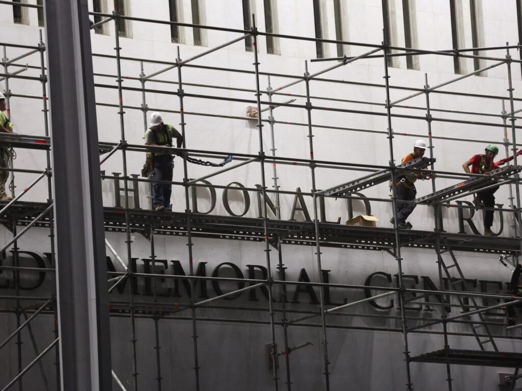 Workers remove Trump’s name from Kennedy Center after court ruling | Donald Trump News