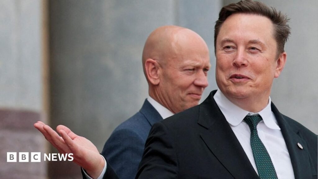 SpaceX share price drops below stock market debut