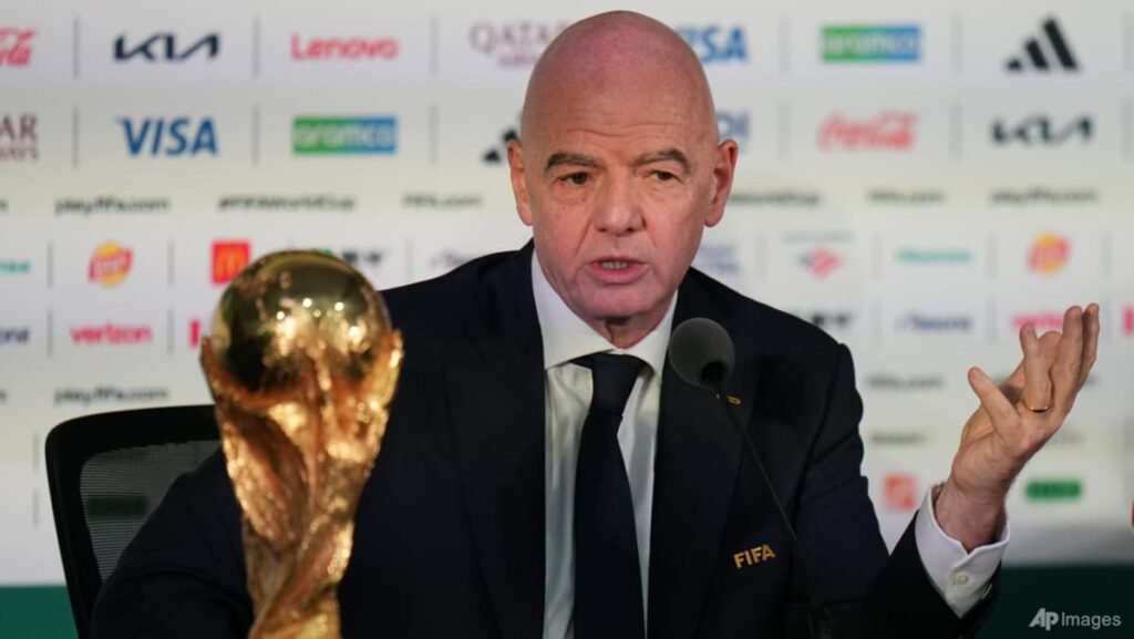 Commentary: Gianni Infantino wants to sell the World Cup – but it’s not his to sell