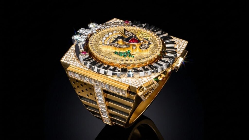 Belgian diamond group that won tariff relief gifted Trump a lavishly encrusted ring