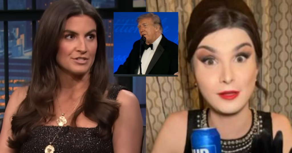 Trump TEARS INTO Kaitlan Collins, Says She looks Like Trans Bud Light Influencer Dylan Mulvaney During White House Correspondents’ Dinner – “It Wasn’t Her on the Bud Light Can”(VIDEO) * The Gateway Pundit * by Jordan Conradson