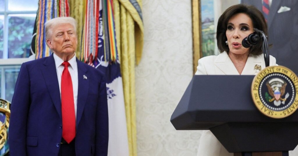 Why did Trump attack Jeanine Pirro over US reflecting pool ‘vandalism’? | Donald Trump News