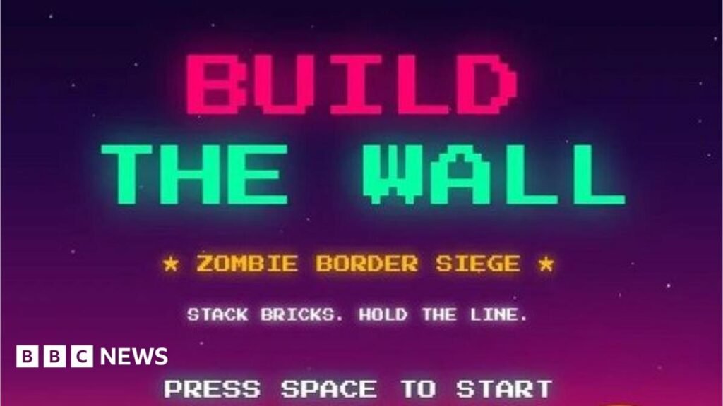 White House pulls Tetris-style ‘Build The Wall’ game after copyright concern