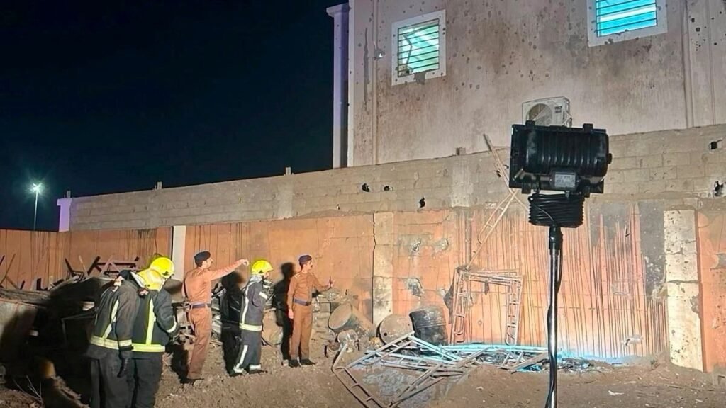 Houthi projectile wounds two, damages mosque in Jazan region, Saudi says | Conflict News